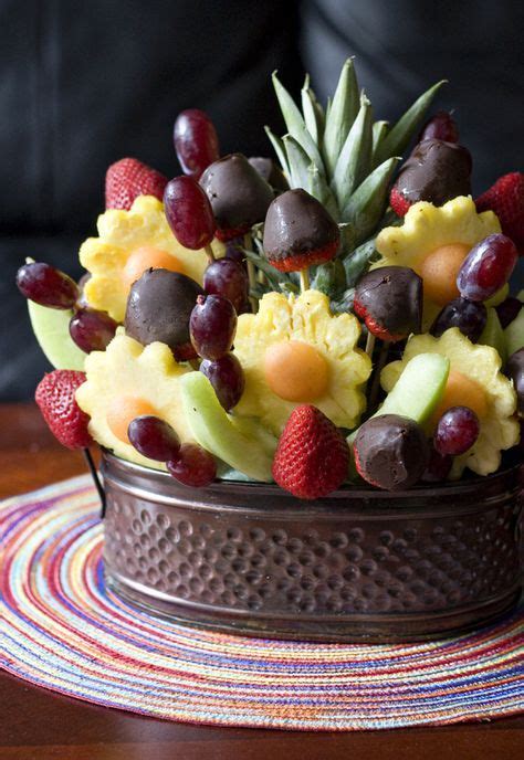 Diy Edible Arrangement Easy Detailed Directions Would Be Awesome For