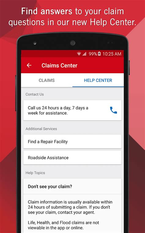 State farm's emergency roadside service is open to all policyholders, and you can easily call for a jump or tow from the app. State Farm Pocket Agent® - Android Apps on Google Play