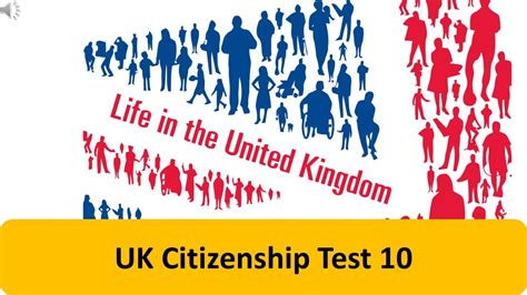 Uk Citizenship Test 10 Youtube