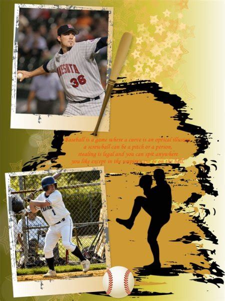 Sport Collage Card Add On Templates Download Free