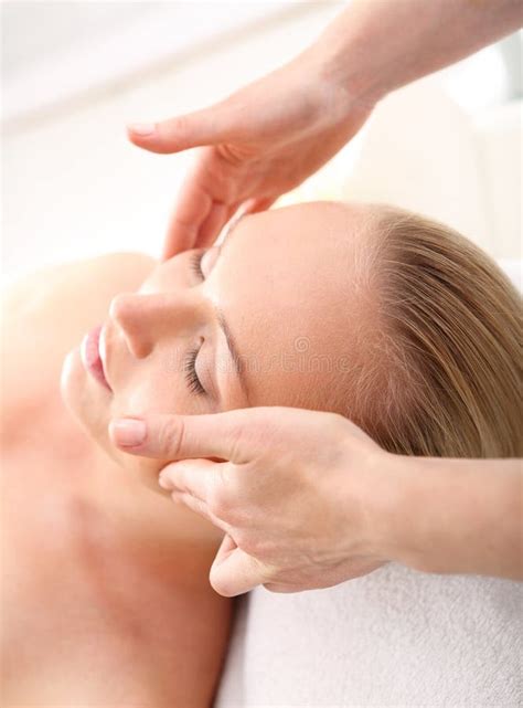 Facial Massage Stock Image Image Of Massage Medicine 44832219