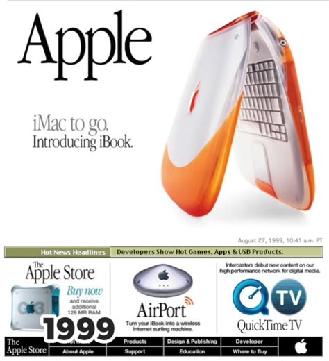 ครบรอบ 20 ปี Apple.com หน้าเว็บไซต์เคยโปรโมทสินค้าอะไร คุณทันผลิตภัณฑ์ไหนบ้าง ลองมาเช็กดูกัน ...