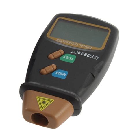 Tachometer High Resolution Accurate Digital Laser Photo Tachometer Non