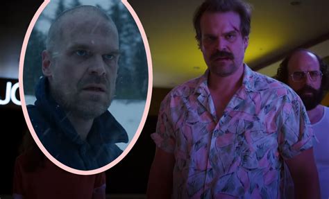 Hopper Is Alive And Rocking A Very Different Look In Stranger Things