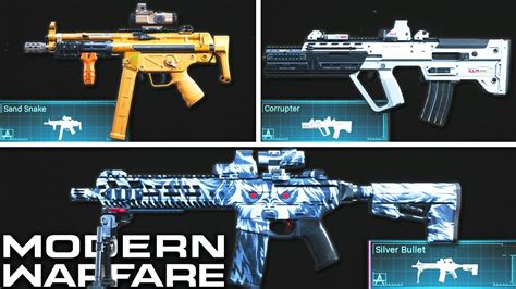 Modern Warfare The 10 Best Weapon Blueprints To Use Youtube