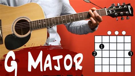 Guitar Lessons For Beginners G Major Chord Youtube
