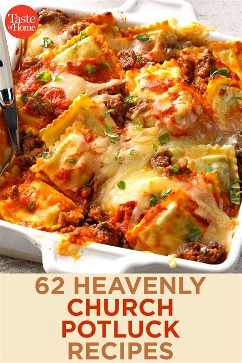 62 Heavenly Church Potluck Recipes Church Potluck Recipes Potluck