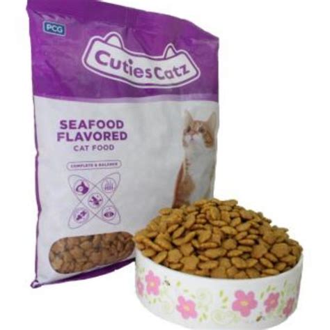 Mau nanya saya lagi pertimbangkan pakai equilibrio atau kitchen flavor buat makanan si kucing krn dr segi harga hampir sama. Cuties Catz Seafood Tuna Chicken Shrimp Flavored Cat Food ...