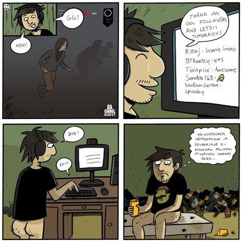 Gamers Life Comic Grailquestfi