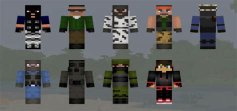 Download Skin Pack Counter Strike 16 For Minecraft