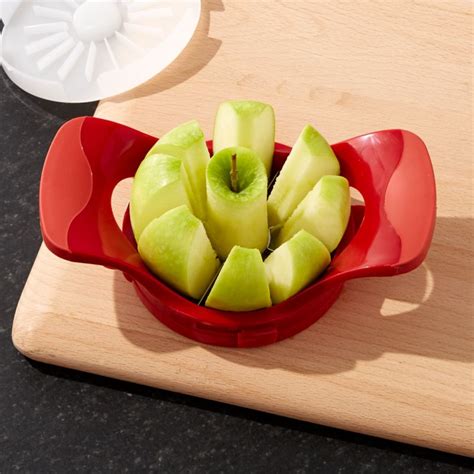 Dial A Slice Apple Corerslicer Reviews Crate And Barrel Apple