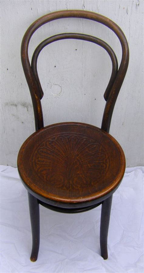 We boast over 1000 chairs and stools in stock! Antique Art Nouveau Era European Cafe Chair - from Poland ...