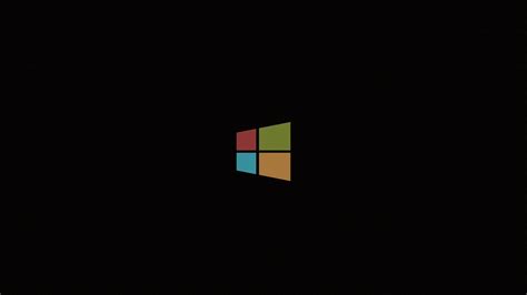 Simple Background Minimalism Microsoft Microsoft Windows Black