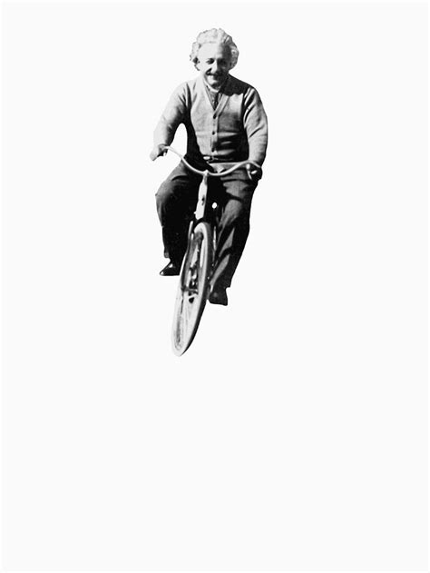 Albert Einstein On A Bike Essential T Shirt By Theshirtyurt Wordpress