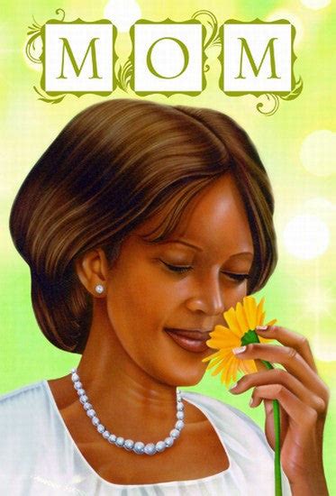 Mom African American Mothers Day Card The Black Art Depot
