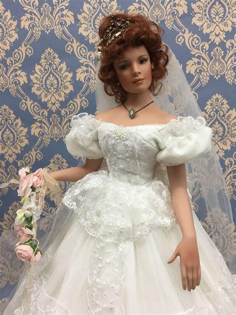 June Bride Patricia Rose Porcelain Doll With Images Doll Wedding