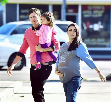 Ashton Kutcher And Mila Kunis Celebrate Daughter S Birthday At Disney In Touch Weekly