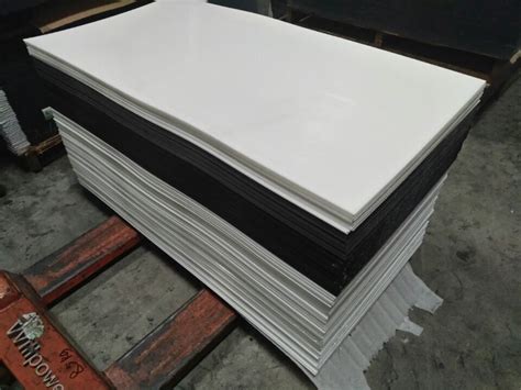 Cph Whiteblack Delrin Sheets Thickness 10 Mm 15 Mm Size 2000 X