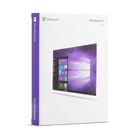 Microsoft Windows 10 Professional Software 64 Bits Usb Retail Box Win