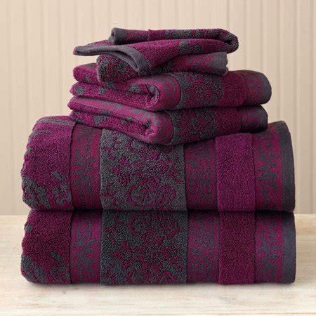 Find all of the towels you need at wholesale prices & get fast shipping today! Better Homes and Gardens Thick and Plush 6-Piece Jacquard ...