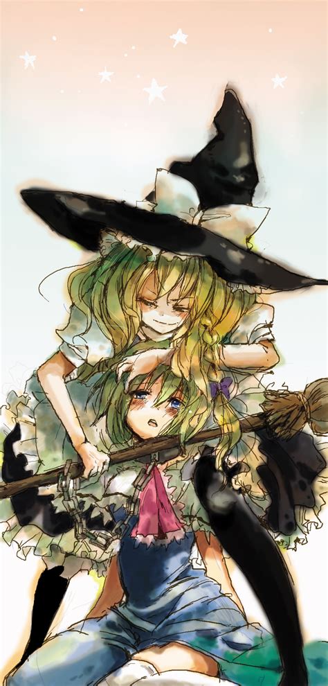 Kirisame Marisa And Alice Margatroid Touhou Drawn By Mitokokuma