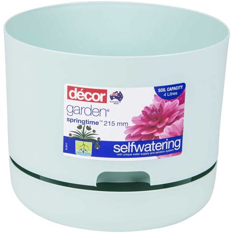Decor Springtime Self-watering Pot. | Self watering pots, Self watering ...