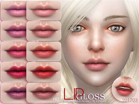 S Club Ll Lipstick 2017 Lip Color Makeup The Sims 4 Sims4 Clove