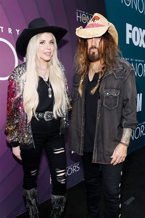 Billy Ray Cyrus Firerose Debut 2023 ACM Honours Appearance POPSUGAR