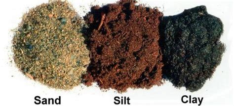 Types And Properties Of The Soil Sand Soil Silt Soil And Clay Soil