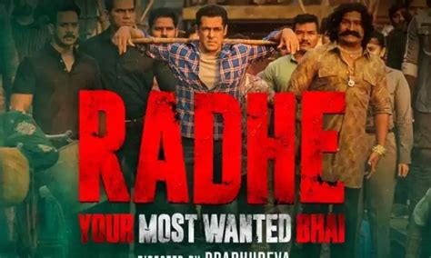 Radhe Salman Khan Is In Complete Action Mode Turning Into An Ferocious Cop