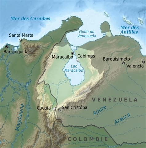 Lake Maracaibo And Maracaibo Basin Venezuela Lac Geo