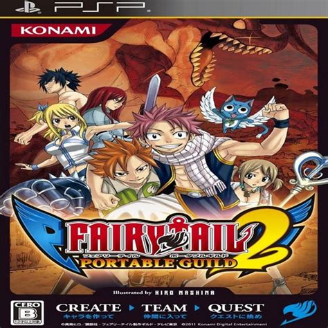 Fairy Tail Portable Guild 2 โหลดเกมส์ Psp Rom Psp Iso Download Game
