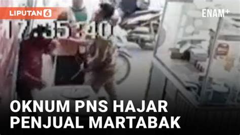 Video Viral Oknum Pns Di Lampung Diduga Serang Pedagang Martabak