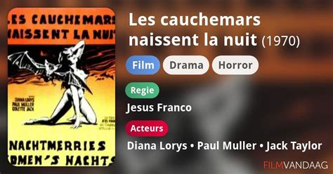 Les Cauchemars Naissent La Nuit Film 1970 FilmVandaag Nl