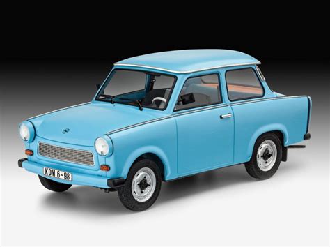 Trabant 601s 60 Years Of Trabant Model Kit By Revell 124 Scale