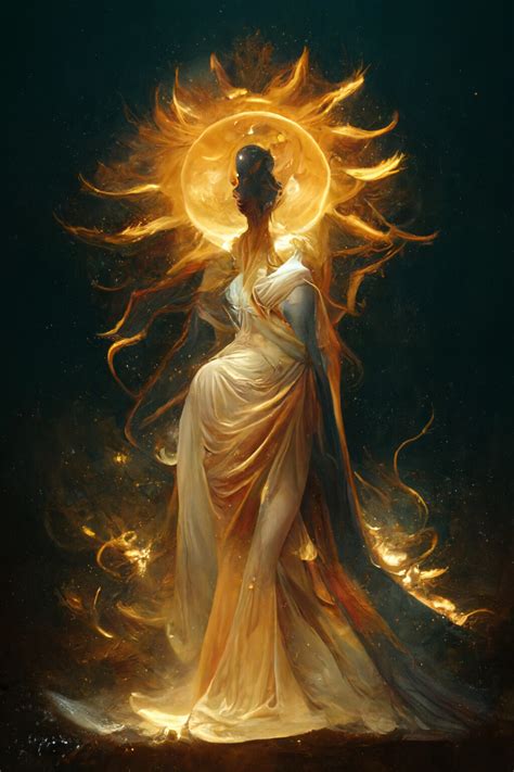 Artstation Goddess Of Sun