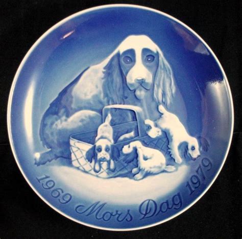 Bing And Grondahl Mothers Day Jubilee Collectible Plate 1969 1979 Great