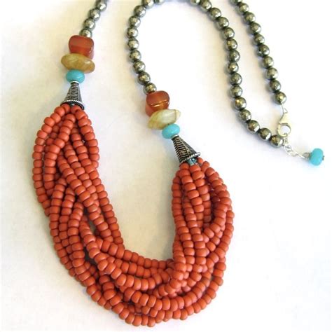 This Was One Of My Favorite Classes Braided Seed Bead Necklace