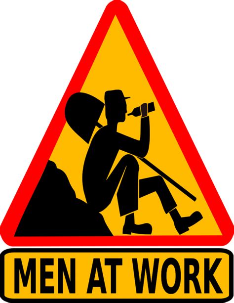 Men At Work Vector At Collection Of Men At Work