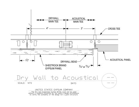 The main tee and cross tee connection uses the same patented qrc clip technology that is known and preferred by installers. suspended drywall ceiling detail - Google Search | Drywall ...