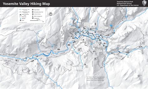 Yosemite Hiking Map The O Guide