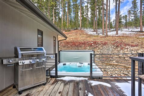 New Modern South Dakota Cabin W Private Hot Tub Home Rental In Lead
