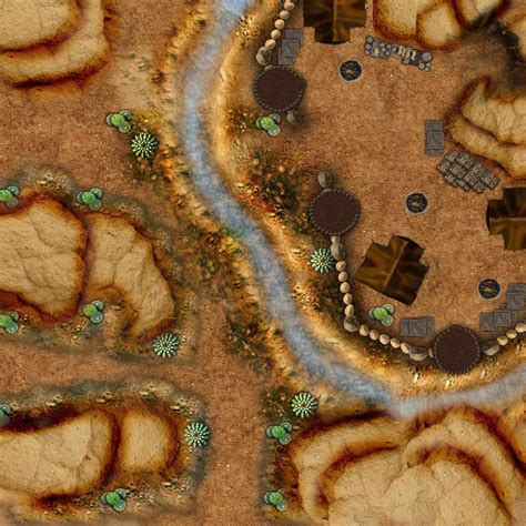 Fantasy Map Tabletop Rpg Maps Desert Map