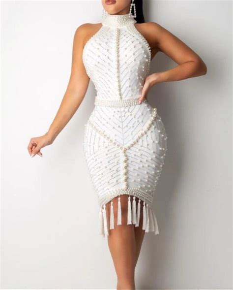 Pearl Sexy White Dress Back In Stock MicorÉ Global Corp