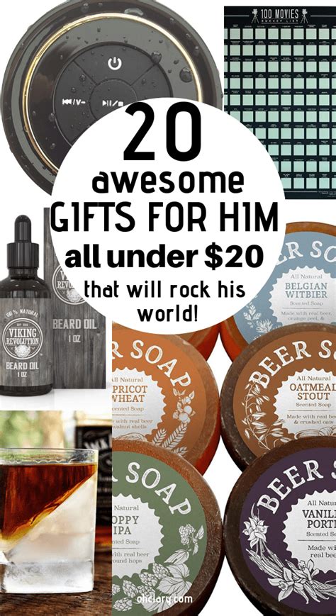 20 Meaningful Gifts For Him Under 20 Romantic Birthday Christmas And