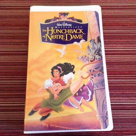 Walt Disneys Masterpiece Vhs Video Tap The Hunchback Of Notre Dame Rare 7955 Disney Movies