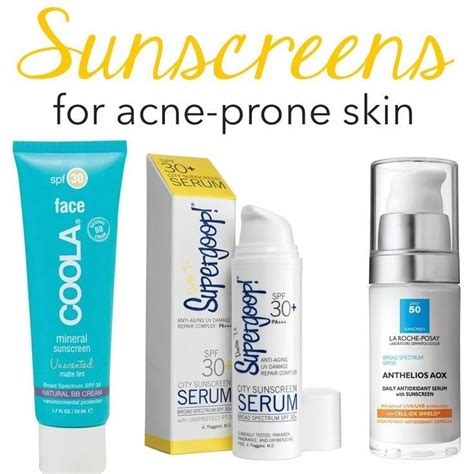 Acne Prone Sunscreen Homecare24