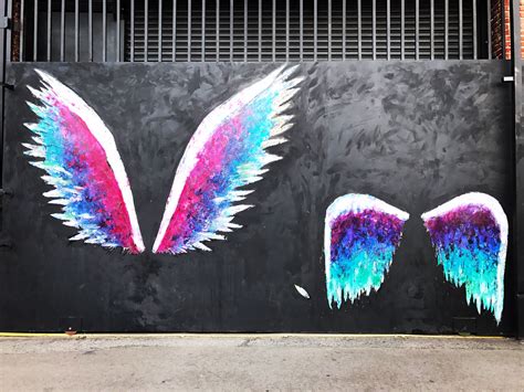 More Angel Wings Cityofangels La Murals Street Art Wings Art