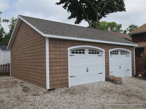 2 Car Garage Homestead Structures