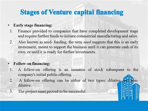 Venture Capital Presentation Entrepreneurship Bbamantra